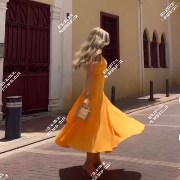 ZARA MIDI SWING DRESS ZW COLLECTION - Picture 6 of 13